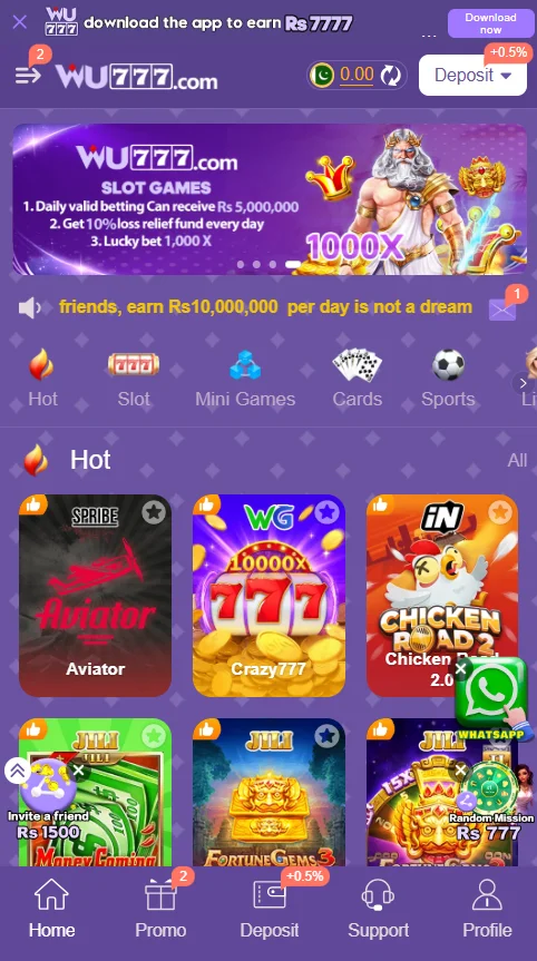 Wu777 Game Apk